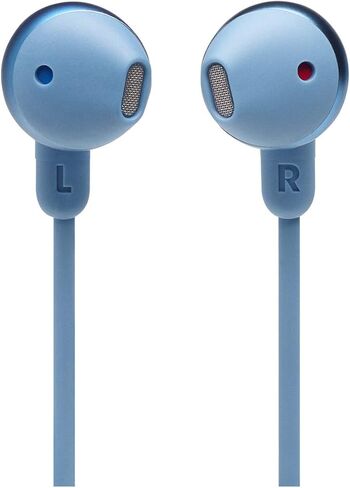 JBL Tune 215 - Bluetooth Wireless in-Ear Headphones with 3-Button Mic/Remote and Flat Cable - White in Saudi Arabia