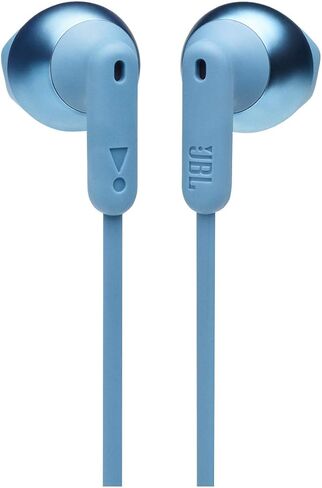 JBL Tune 215 - Bluetooth Wireless in-Ear Headphones with 3-Button Mic/Remote and Flat Cable - White in Saudi Arabia