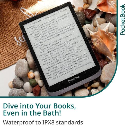 بوكت بوك انكباد 3 برو - رمادي معدني، قارئ كتب الكترونية in Kuwait
