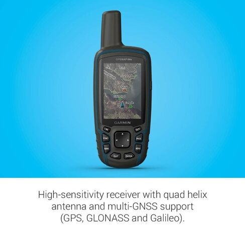 Garmin GPSMAP 64x, Handheld GPS, Preloaded with TopoActive Maps (Renewed) in Saudi Arabia