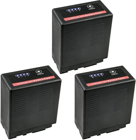 استبدال بطارية Kastar 4-Pack VW-VBG6 Pro لباناسونيك AG-AC7، AG-AF100، AG-AF105A، AG-AC130، AG-AC130A، AG-AC130AEJ، AG-AC130AP، AG-AC160، AG-AC160A، AG- كاميرات AC160AEJ، AG-AC160AP in Kuwait