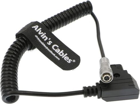 Alvin's Cables Portkeys BM5 BM7 Monitor Power Cable 4 Pin Female Right Angle to D-Tap in Saudi Arabia