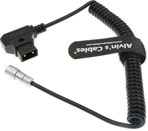 Alvin's Cables Portkeys BM5 BM7 Monitor Power Cable 4 Pin Female Right Angle to D-Tap in Saudi Arabia