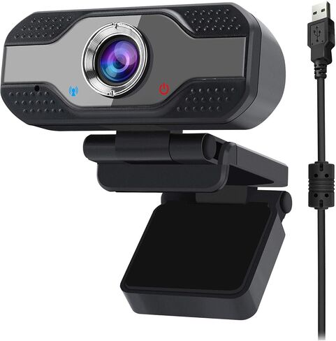 اخضر اصفر كاميرا ويب للكمبيوتر الشخصي بمنفذ USB مع ميكروفون مدمج وميكروفون مدمج FHD 1080P لمكالمات الفيديو والمؤتمرات والبث المباشر للكمبيوتر المكتبي والكمبيوتر وماك بوك in Saudi Arabia