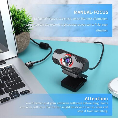 اخضر اصفر كاميرا ويب للكمبيوتر الشخصي بمنفذ USB مع ميكروفون مدمج وميكروفون مدمج FHD 1080P لمكالمات الفيديو والمؤتمرات والبث المباشر للكمبيوتر المكتبي والكمبيوتر وماك بوك in Saudi Arabia