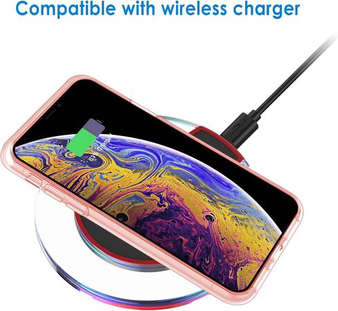 حافظة JETech لهاتف iPhone Xs وiPhone X 5.8 بوصة، غطاء ممتص للصدمات غير أصفر اللون، ظهر شفاف مضاد للخدش (شفاف) in Kuwait