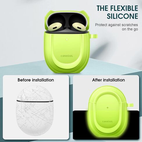 CaseBot Silicone Case for Google Pixel Buds Pro 2 2024/Pixel Buds Pro 2022 in Saudi Arabia