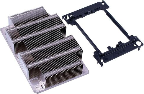 BestParts وحدة تبريد الهواء الجديدة لوحدة المعالجة المركزية والمشتت الحراري والدعامة المتوافقة مع Dell PowerEdge R740 R740xd R640 C6R9H 0C6R9H in Kuwait