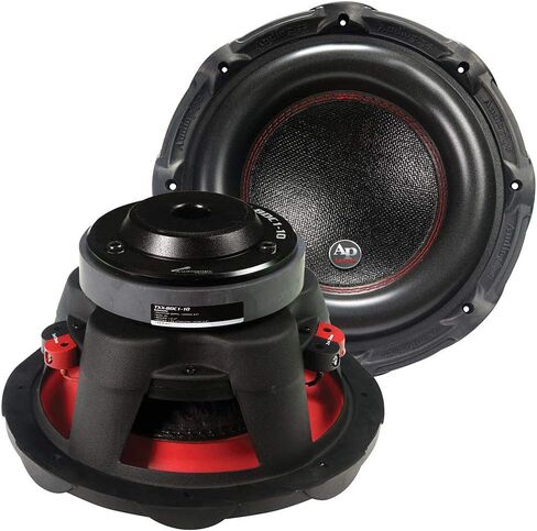 AudioPipe TXX-BDC1-10 10in Single Magnet 800 Watt Dual 4 Ohm Impedance Car Audio Subwoofer w/ 38 to 1,000 Hz Frequency Response & 8 AWG Screw Terminal in Saudi Arabia