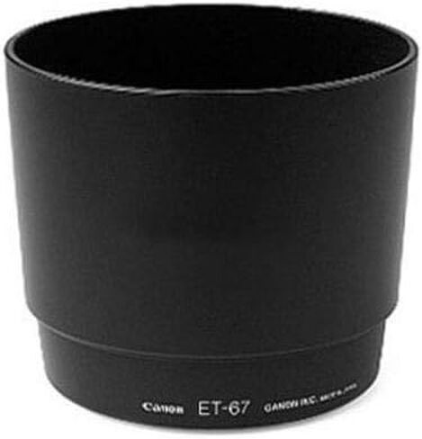 Canon ET67 Lens Hood for Canon EF 100mm f/2.8 Macro USM Fixe أسود غطاء العدسات in Saudi Arabia