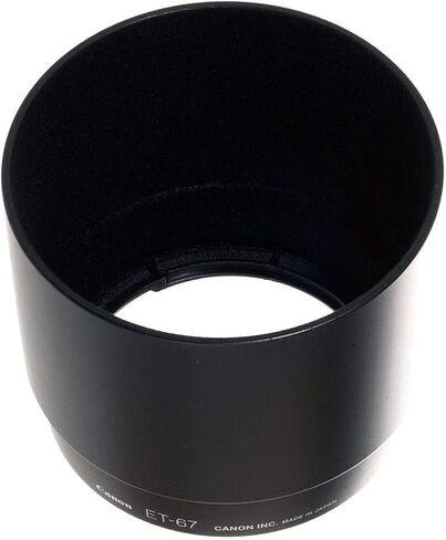 Canon ET67 Lens Hood for Canon EF 100mm f/2.8 Macro USM Fixe أسود غطاء العدسات in Saudi Arabia