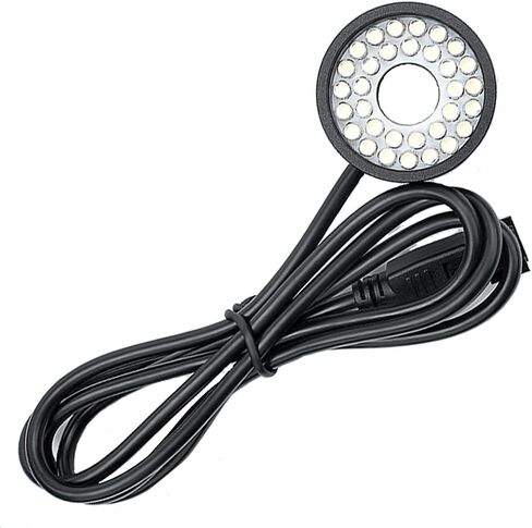 90mm White Ring Light Machine Vision LED 24V Detection and Recognition Lamp Industrial Camera in Saudi Arabia