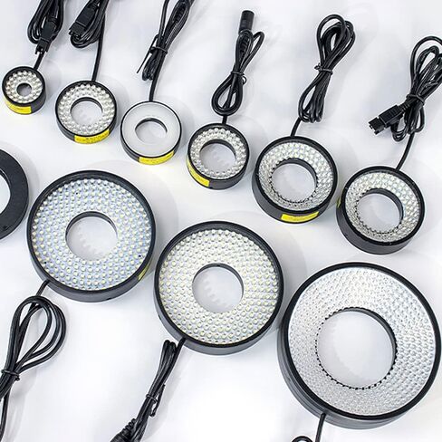 90mm White Ring Light Machine Vision LED 24V Detection and Recognition Lamp Industrial Camera in Saudi Arabia