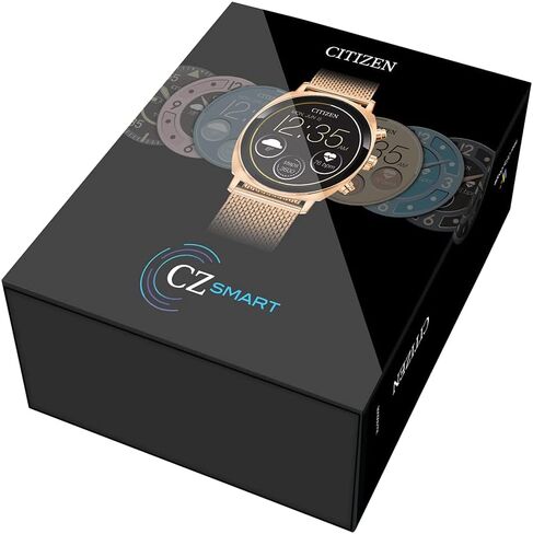 Citizen CZ Smart PQ2 41MM Unisex Smartwatch with YouQ App with IBM Watson® AI and NASA research, Wear OS by Google, HR, GPS, Fitness Tracker, Amazon Alexa™, iPhone Android Compatible, IPX6 Rating in Saudi Arabia