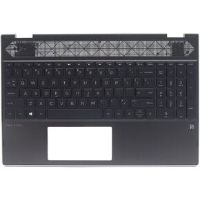 مسند اليد الجديد لجهاز HP Pavilion X360 15T-CR00 15-CR 15-cr0091ms 15-cr0037wm مع لوحة مفاتيح بإضاءة خلفية L20849-001 in Kuwait