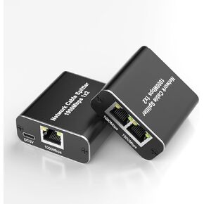 موزع إيثرنت RJ45 من 1 إلى 2، مقسم شبكة جيجابت مع كابل طاقة USB، مقسم إنترنت RJ45 بسرعة 1000 ميجابت في الثانية لكابل Cat 5/5e/6/7/8 [جهازان للشبكات في نفس الوقت] in Kuwait