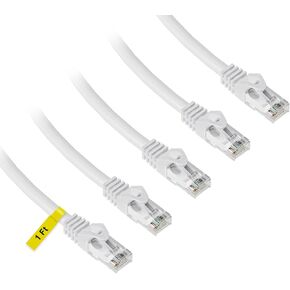 كابل iwillink Cat6 Ethernet بطول 5 أقدام (5 حزم)، يدعم سلك توصيل شبكة POE عالي السرعة Cat6 Cat 5e Cat 5 - RJ45، مجدولة، UTP، POE، سلك نحاسي عاري نقي، 26AWG - أسود in Kuwait