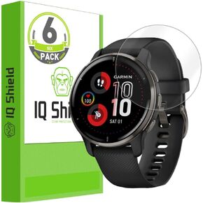 IQShield Screen Protector Compatible with Garmin Venu 2 Plus (6-Pack) Anti-Bubble Clear TPU Film in Saudi Arabia