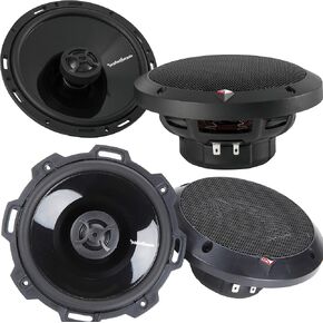 2 Pairs of Rockford Fosgate Punch P1650 220W Max (110W Rms) 6.5" 2-Way P1 Punch Series Coaxial Speakers W/Pei Dome Tweeter in Kuwait