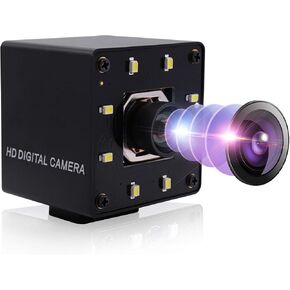 SVPRO Webcam 4K Autofocus USB Camera 30fps UHD Computer Camera with Light,100 Degree Wide Angle Streaming Camera,Plug & Play Web Cam for Industrial Vision,Online Class,Video Conference,Support OTG in Saudi Arabia
