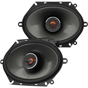 JBL مكبر صوت محوري للسيارة من سلسلة جي اكس ثنائي الاتجاه GX862 مقاس 6 انش × 8 انش، اسود in Saudi Arabia