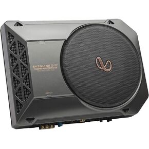 Infinity Basslink SM2 - مضخم صوت يعمل تحت المقعد مقاس 8 بوصات مع جهاز تحكم عن بعد in Kuwait