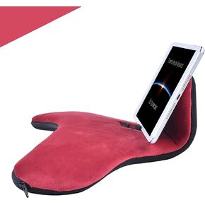 Multi-Angle Tablet Sofa Holder Pad Pillow Stand for iPad Air&iPad, Universal Phone&Tablet Pillow Stands and Holders Used on Bed, Car, Desk, Lap, Sofa, for iPads, Tablets, Smartphone, Magazines(Black) in Kuwait