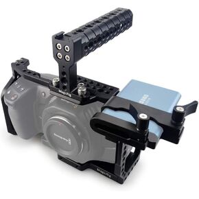 مجموعة قفص الكاميرا MAGICRIG BMPCC 4K / BMPCC 6K لكاميرا السينما الجيبية بتصميم Blackmagic 4K / 6K