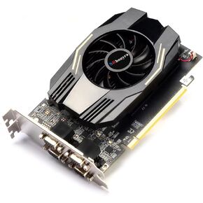 4 Monitor Video Card VGA Outputs Radeon HD7600 Graphics Card 128-Bit GDDR5 2GB Multiple Displays Graphics Card 6VGA GPU PCIe 2.0×16 Bus Powered