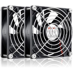 Wathai 92mm 12V DC Brushless Fan 2 Pin PC Case Computer Cooling Fan in Kuwait