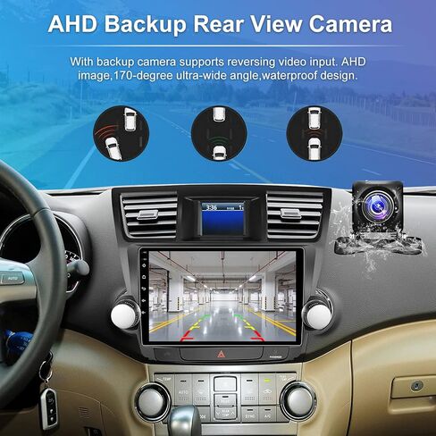 10.1 بوصة 4+32 جيجابايت راديو السيارة ستيريو لتويوتا هايلاندر 2008-2014 أندرويد 13 كاربلاي أندرويد شاشة تعمل باللمس مع نظام تحديد المواقع 48EQ النسخ المتطابق الخلفي 1080P SWC (مع نظام JBL) in Kuwait