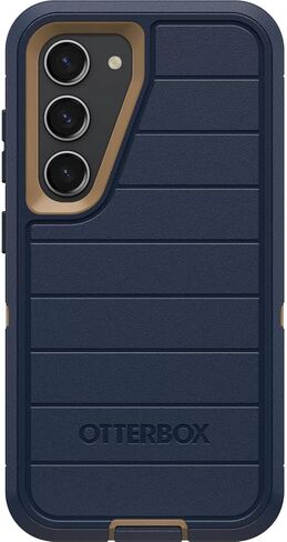 OtterBox Galaxy S23 (Only) - Defender Series Case - Lichen the Trek (Green), Rugged & Durable - with Port Protection - Case Only - Microbial Defense Protection - Non-Retail Packaging in Saudi Arabia