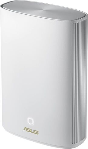 نظام ASUS ZenWiFi AX Hybrid Powerline Mesh WiFi6 (XP4) 2PK - تغطية منزلية كاملة تصل إلى 5,500 قدم مربع. & 6+ غرف للجدران السميكة، وAiMesh، وأمان مجاني مدى الحياة، وإعداد سهل، ومعيار HomePlug AV2 MIMO in Kuwait