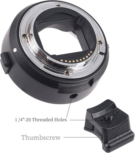 FocusFoto Electronic Full Frame Auto Focus Adapter Ring for Canon EOS EF EF-S Lens Compatible with Sony E Mount NEX-7 6 5 A7 A7S A7R II Camera Body (EOS-NEX IV) in Saudi Arabia