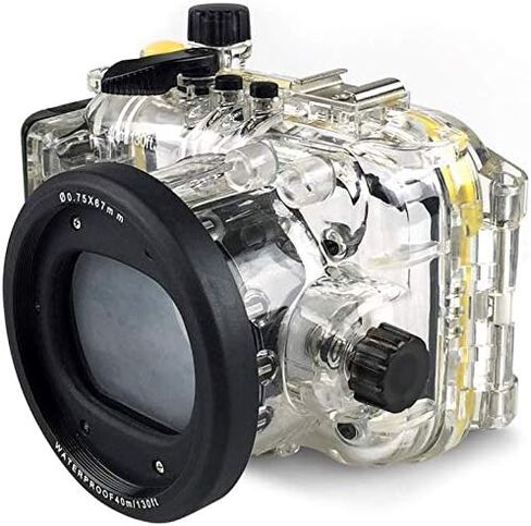 حافظة الكاميرا المقاومة للماء بصورة ضفدع البحر لكاميرا Canon PowerShot S120 in Saudi Arabia