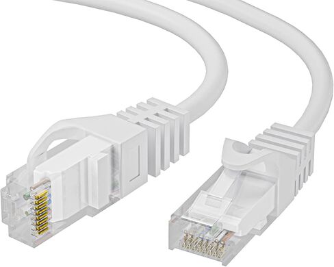 كابل iwillink Cat6 Ethernet بطول 5 أقدام (5 حزم)، يدعم سلك توصيل شبكة POE عالي السرعة Cat6 Cat 5e Cat 5 - RJ45، مجدولة، UTP، POE، سلك نحاسي عاري نقي، 26AWG - أسود in Kuwait