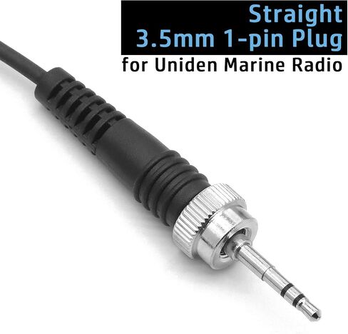 NEWASHAN Headset Earpiece with Mic PTT for Uniden 2 Way VHF Marine Radio Atlantis 250 260 275 290 295 Voyager MHS125 MHS126 MHS235 MHS245 MHS350 UH07 UH075 UH076 UH078 1-pin in Saudi Arabia