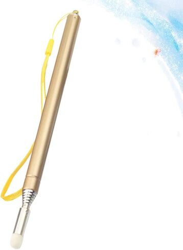 STOBOK Telescopic Pointer Teaching Pointers Extendable Hand Pointer Stainless Steel Classroom Whiteboard Pointer for Teachers (Gold) in Saudi Arabia