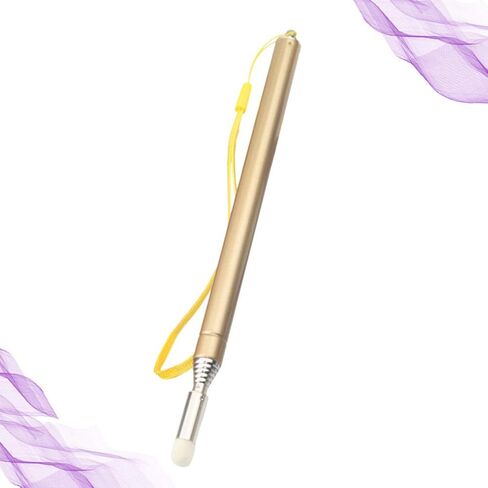 STOBOK Telescopic Pointer Teaching Pointers Extendable Hand Pointer Stainless Steel Classroom Whiteboard Pointer for Teachers (Gold) in Saudi Arabia