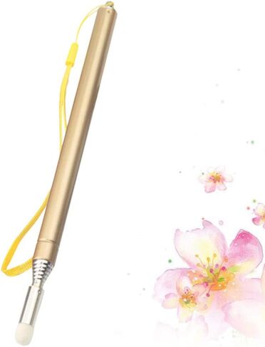STOBOK Telescopic Pointer Teaching Pointers Extendable Hand Pointer Stainless Steel Classroom Whiteboard Pointer for Teachers (Gold) in Saudi Arabia