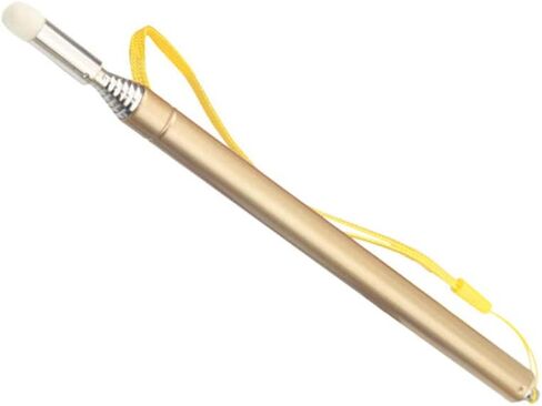STOBOK Telescopic Pointer Teaching Pointers Extendable Hand Pointer Stainless Steel Classroom Whiteboard Pointer for Teachers (Gold) in Saudi Arabia