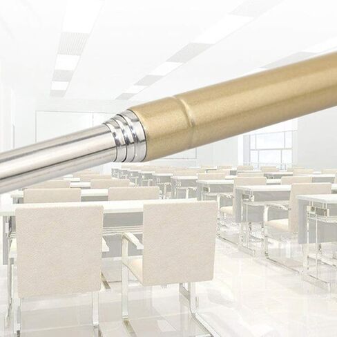 STOBOK Telescopic Pointer Teaching Pointers Extendable Hand Pointer Stainless Steel Classroom Whiteboard Pointer for Teachers (Gold) in Saudi Arabia