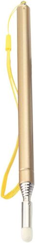 STOBOK Telescopic Pointer Teaching Pointers Extendable Hand Pointer Stainless Steel Classroom Whiteboard Pointer for Teachers (Gold) in Saudi Arabia