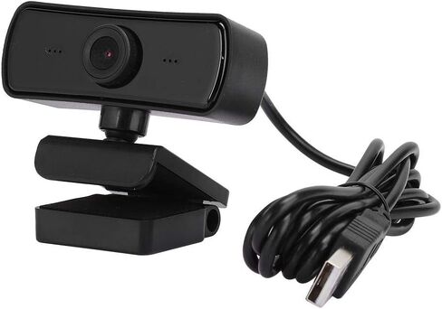 كاميرا ويب CiCiglow 4K HD مع ميكروفون مدمج، وكاميرا ويب عريضة USB HD، وكاميرا ويب للكمبيوتر للبث المباشر/مؤتمرات الفيديو (أسود) in Kuwait