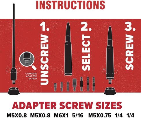 Car Truck Bullet Antenna for Ford F150, American Flag Design Billet Aluminum Replacement Radio Antenna Compatible with Ford F Series Super Duty Raptor Explorer, Black Tip … in Kuwait