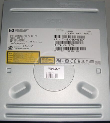 ناسخ أقراص DVD متعدد التنسيقات HP 1270I 24X SATA in Kuwait