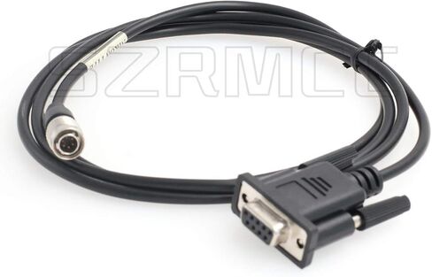 كابل بيانات SZRMCC 6 Pin Hirose Male إلى Serial RS232 DB9 لمحطة Nikon Total (6 Pin إلى DB9 1.5m) in Kuwait