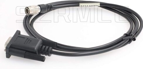 كابل بيانات SZRMCC 6 Pin Hirose Male إلى Serial RS232 DB9 لمحطة Nikon Total (6 Pin إلى DB9 1.5m) in Kuwait
