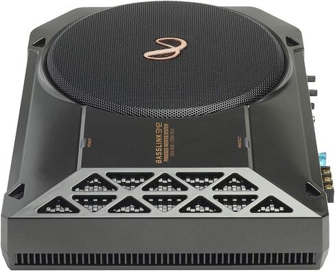 Infinity Basslink SM2 - مضخم صوت يعمل تحت المقعد مقاس 8 بوصات مع جهاز تحكم عن بعد in Kuwait
