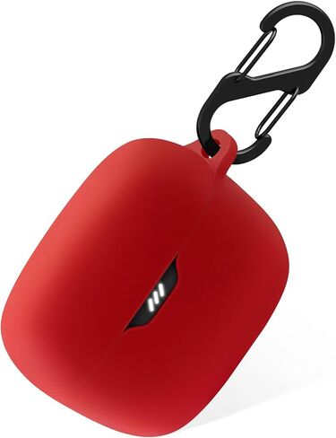 Geiomoo Silicone Case for JBL Tune Buds, Protective Cover with Carabiner (Navy Blue) in Saudi Arabia
